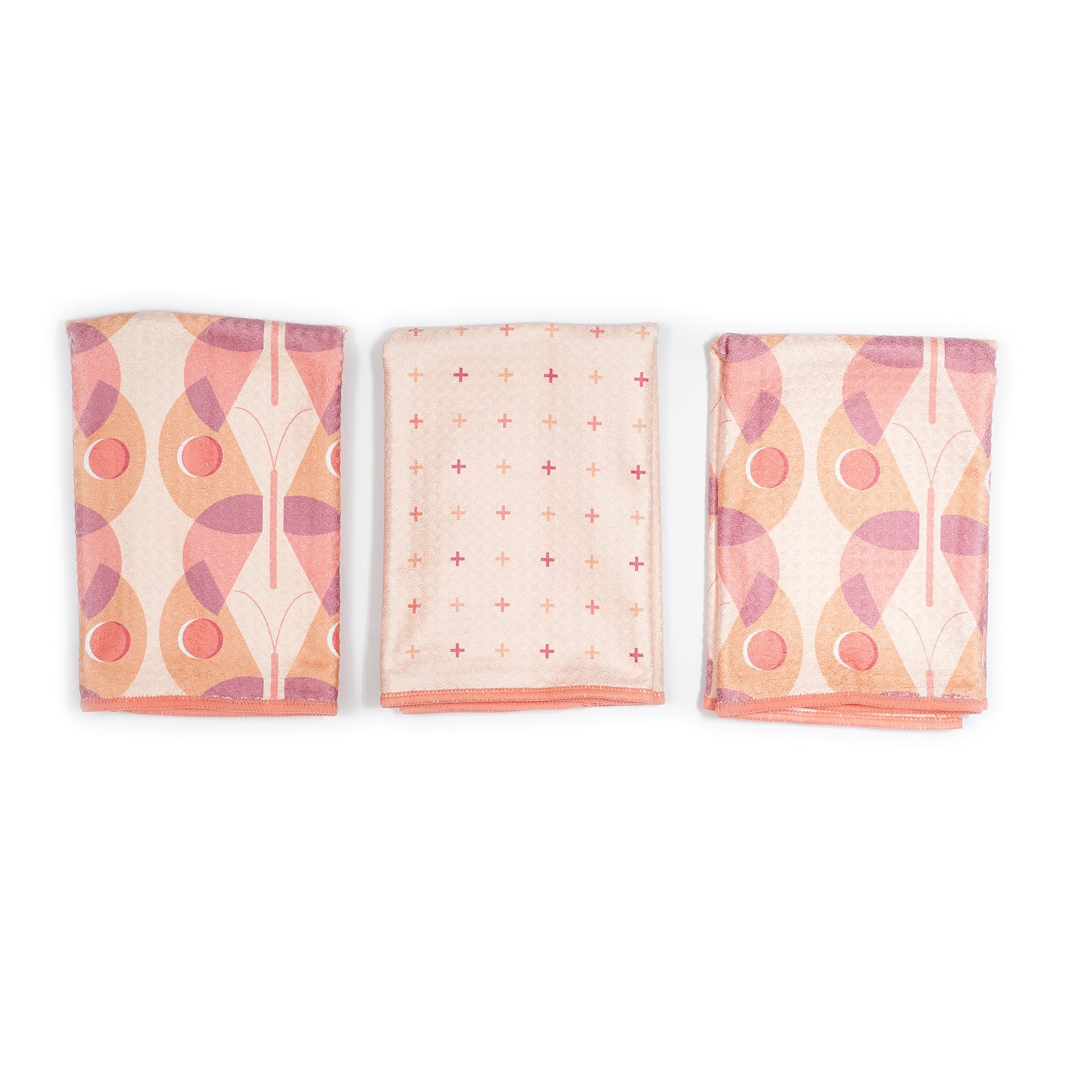 Mighty Mini Towel (Set of 3) Reversible - HJ Butterfly - Once Again Home Co.