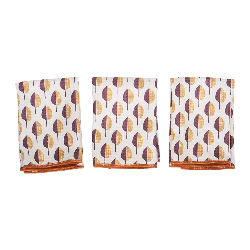 Mighty Mini Towel (Set of 3) Reversible - HJ Mod Sunflower - Once Again Home Co.