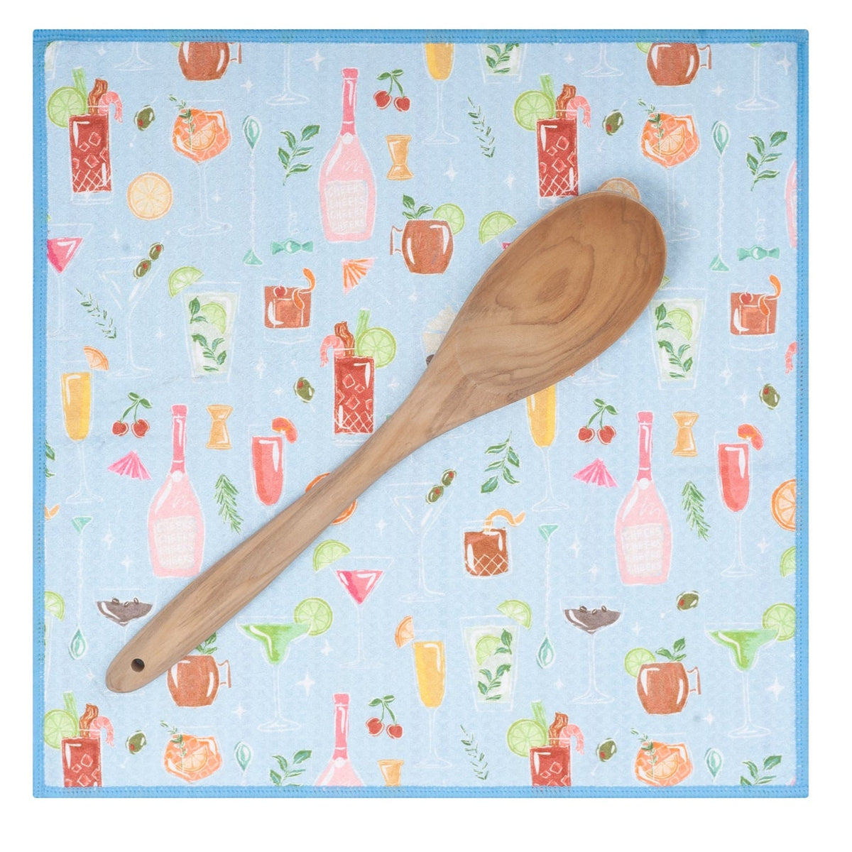 Mighty Mini Towel (Set of 3) Reversible - Iris & Sea Happy Hour - Once Again Home Co.