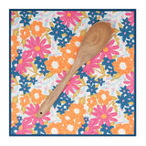 Mighty Mini Towel (Set of 3) Reversible - Iris & Sea Mini Blooms - Once Again Home Co.