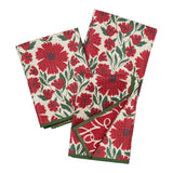 Mighty Mini Towel (Set of 3) Reversible - Jen Owens Holiday Daisy - Once Again Home Co.