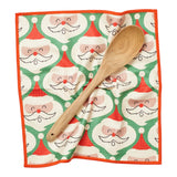 Mighty Mini Towel (Set of 3) Reversible - Jen Owens Santas - Once Again Home Co.