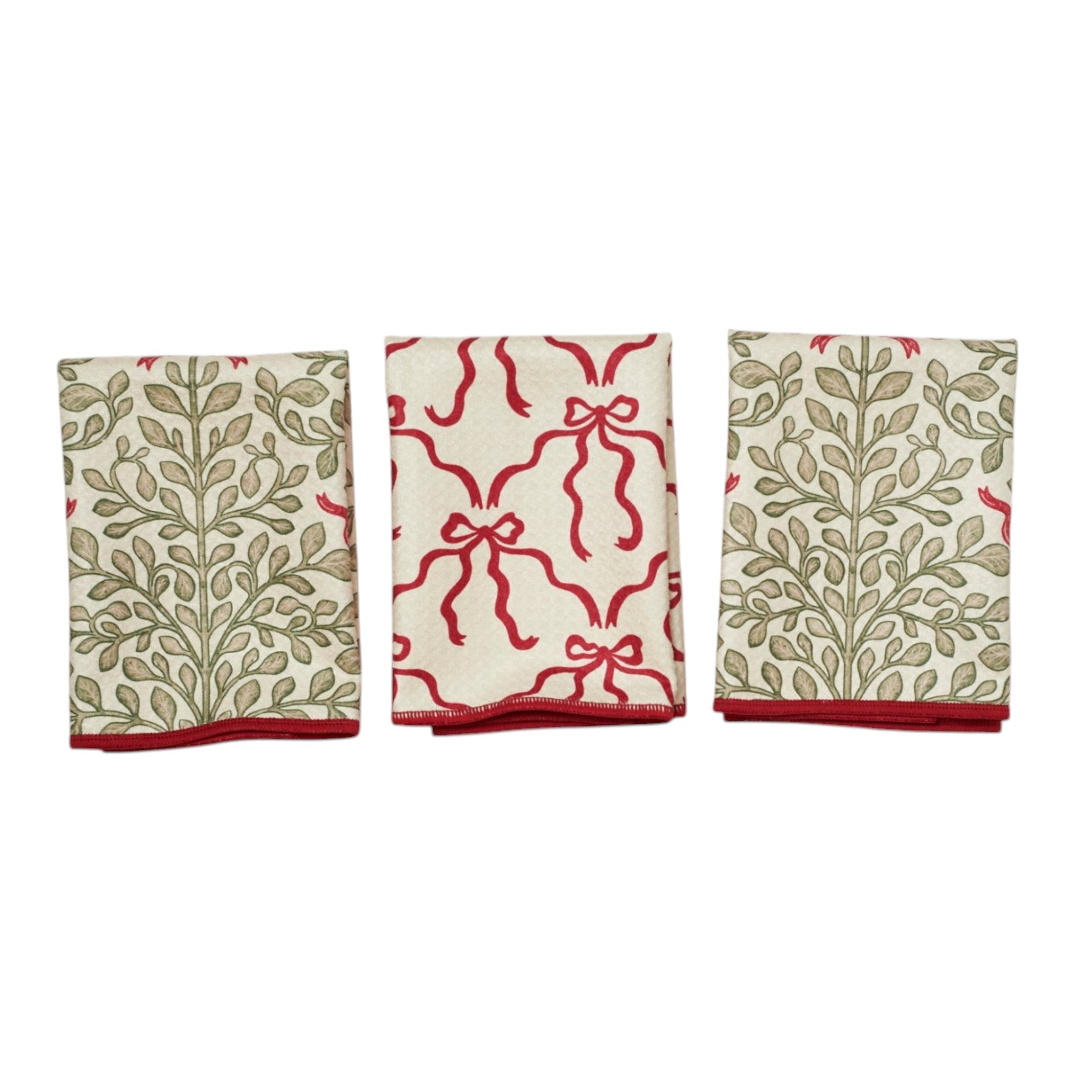 Mighty Mini Towel (Set of 3) Reversible - Jen Owens Trees - Once Again Home Co.