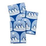 Mighty Mini Towel (Set of 3) Reversible - Kate Nelligan Arctic Penguins - Once Again Home Co.
