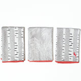 Mighty Mini Towel (Set of 3) Reversible - Kate Nelligan Cardinal - Once Again Home Co.