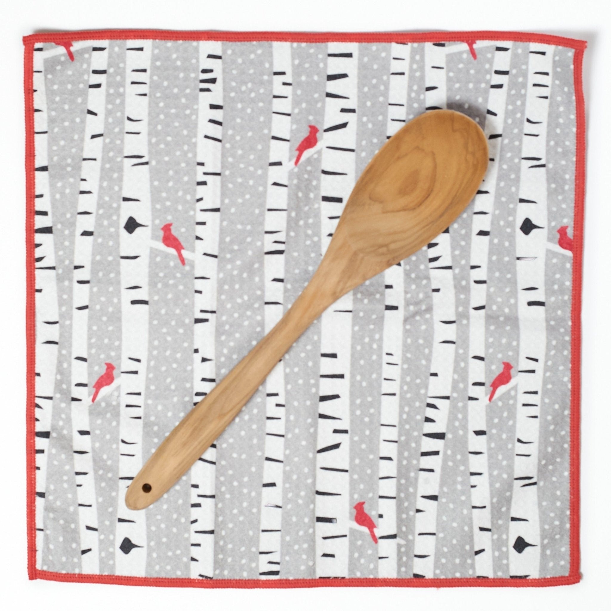 Mighty Mini Towel (Set of 3) Reversible - Kate Nelligan Cardinal - Once Again Home Co.