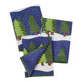 Mighty Mini Towel (Set of 3) Reversible - Kate Nelligan Midnight Snow - Once Again Home Co.
