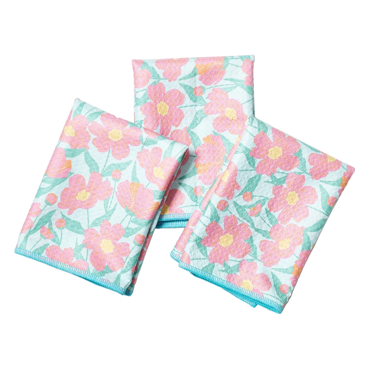 Mighty Mini Towel (Set of 3) Reversible - Mable Tan Cat Mail - Once Again Home Co.