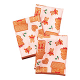 Mighty Mini Towel (Set of 3) Reversible - Mable Tan Christmas Cookies - Once Again Home Co.