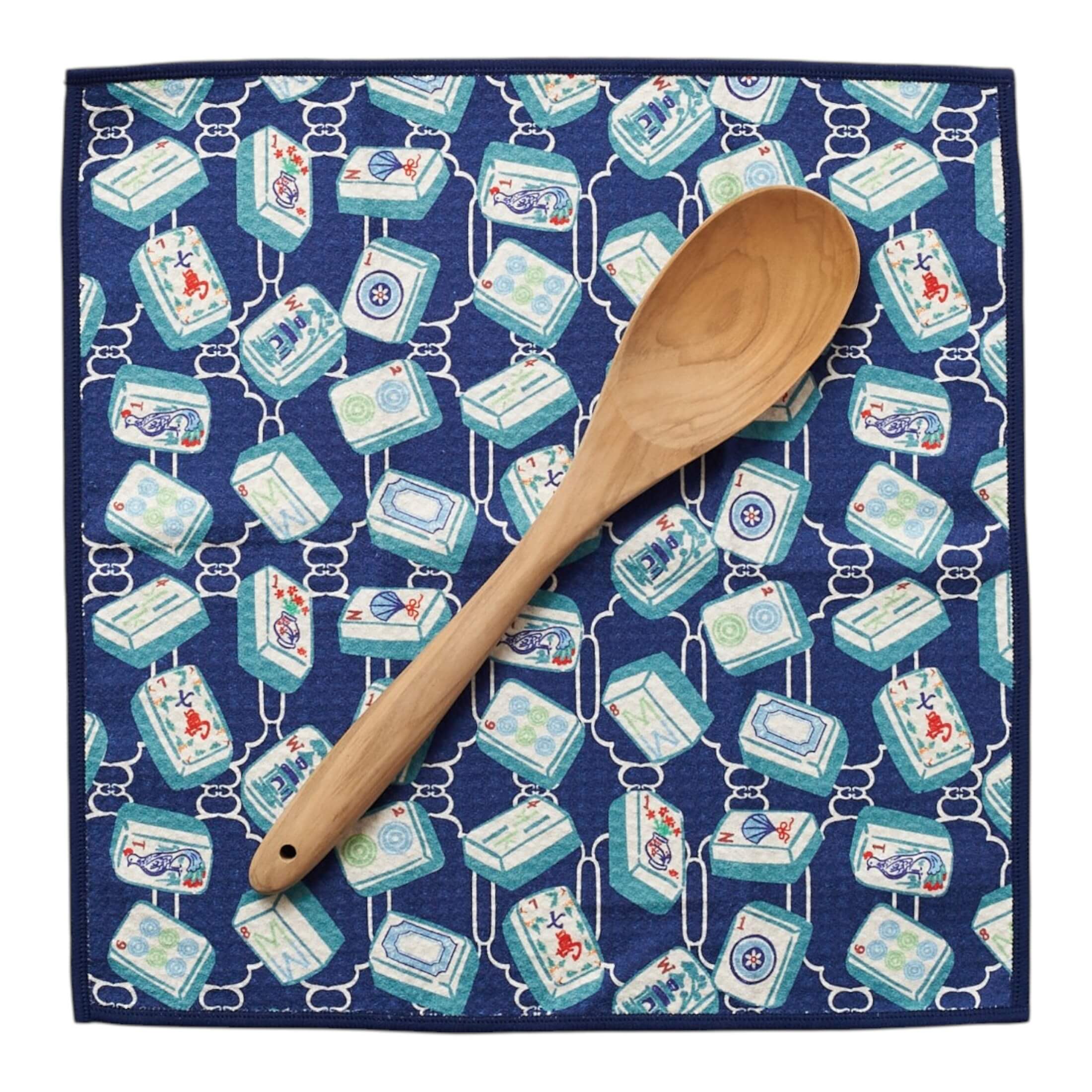 Mighty Mini Towel (Set of 3) Reversible - Mable Tan Mahjong - Once Again Home Co.