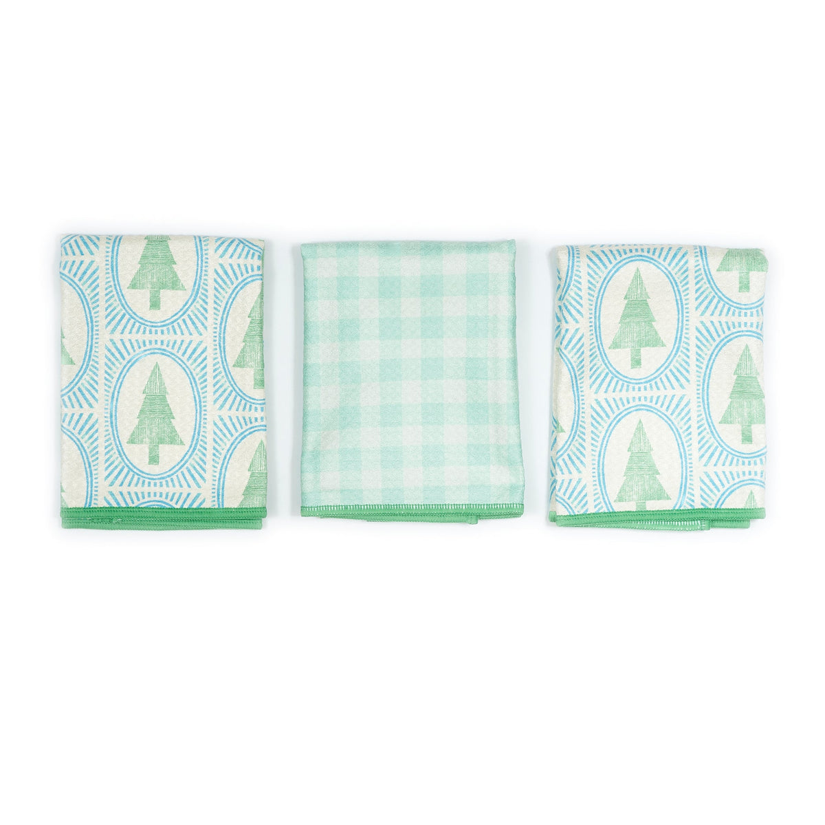 Mighty Mini Towel (Set of 3) Reversible - Marie Le Moal Winter Grove - Once Again Home Co.