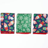 Mighty Mini Towel (Set of 3) Reversible - Mary Engelbreit Santa Gnome - Once Again Home Co.