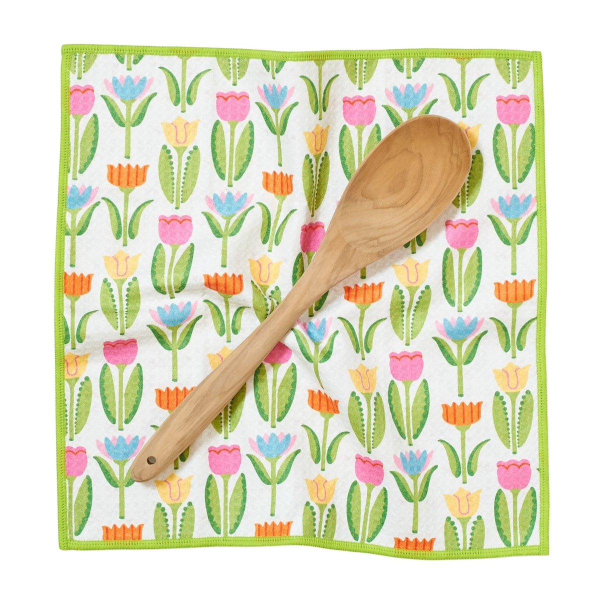 Mighty Mini Towel (Set of 3) Reversible - Mary Engelbreit Tulips - Once Again Home Co.