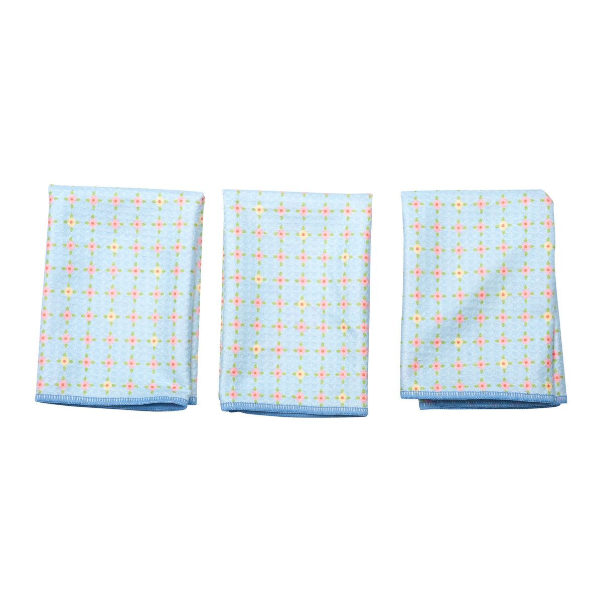 Mighty Mini Towel (Set of 3) Reversible - Mary Engelbreit Wildflower Garland - Once Again Home Co.