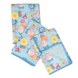 Mighty Mini Towel (Set of 3) Reversible - Mary Engelbreit Wildflower Garland - Once Again Home Co.