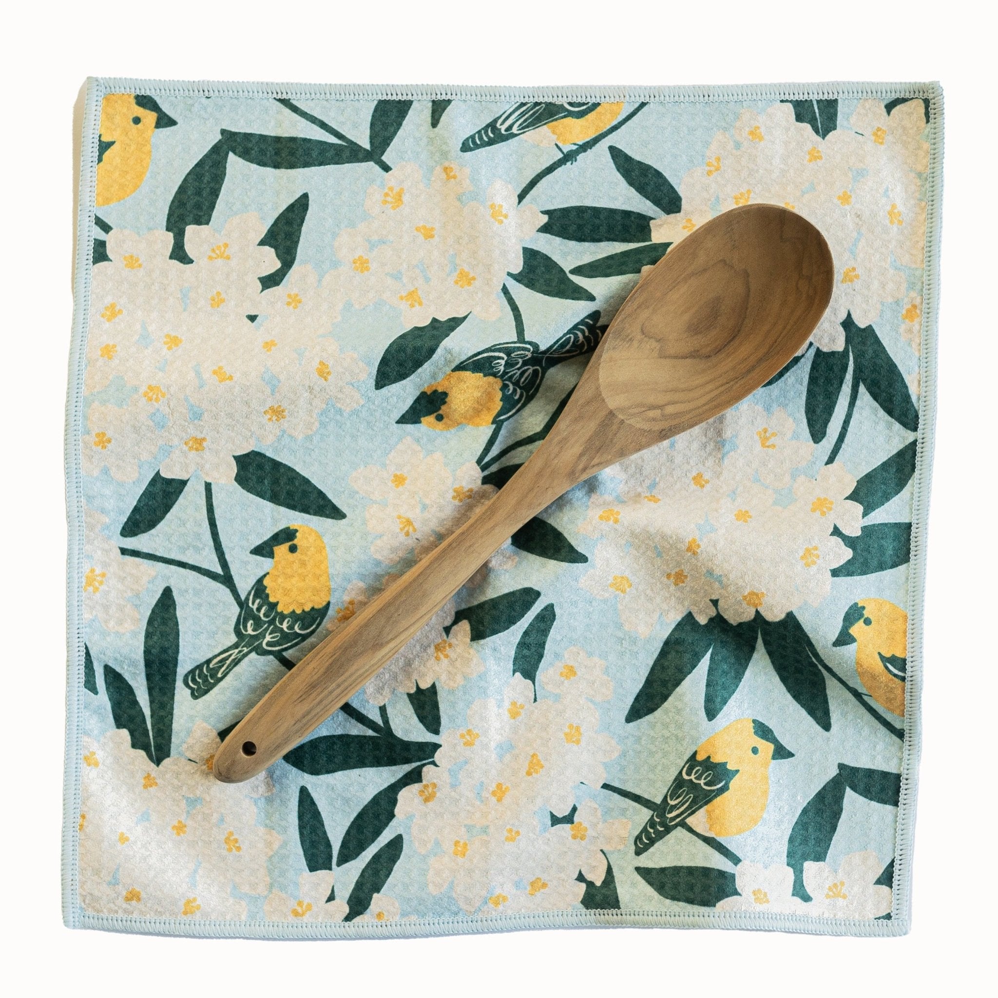 Mighty Mini Towel (Set of 3) Reversible - Nuthatch Birdsong - Once Again Home Co.