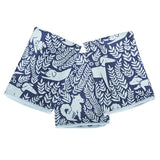 Mighty Mini Towel (Set of 3) Reversible - Nuthatch Dog Park - Once Again Home Co.