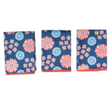 Mighty Mini Towel (Set of 3) Reversible - Rebecca Jane Woolbright Burst - Once Again Home Co.