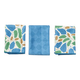 Mighty Mini Towel (Set of 3) Reversible - Rebecca Jane Woolbright First Leaf - Once Again Home Co.