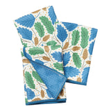 Mighty Mini Towel (Set of 3) Reversible - Rebecca Jane Woolbright First Leaf - Once Again Home Co.