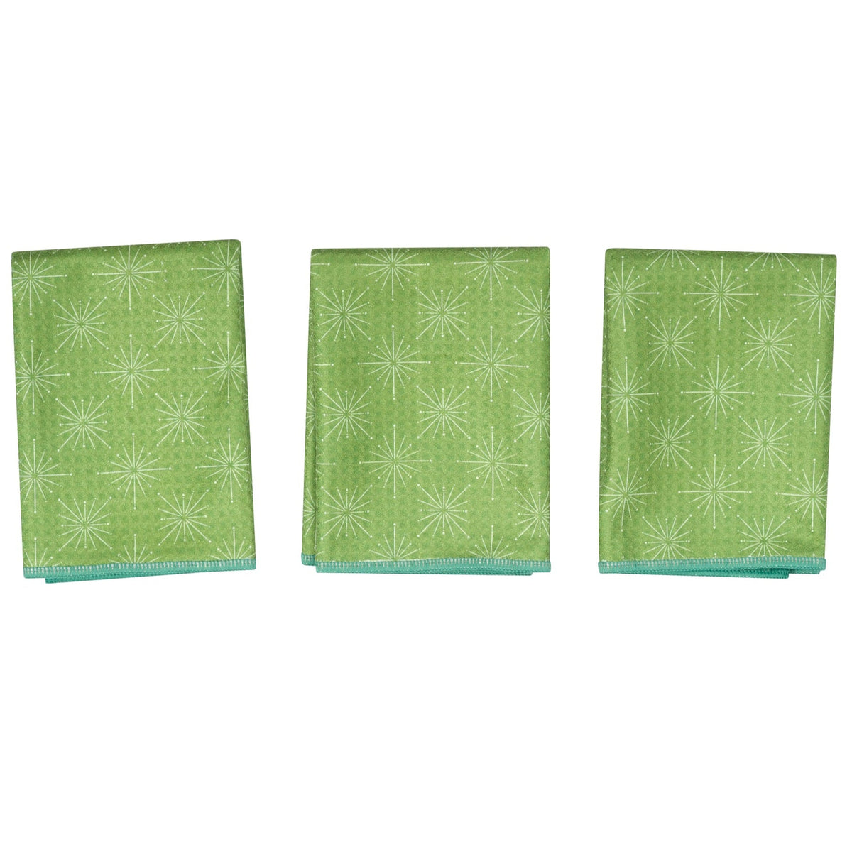 Mighty Mini Towel (Set of 3) Reversible - Rebecca Jane Woolbright Lemon Sparkle - Once Again Home Co.