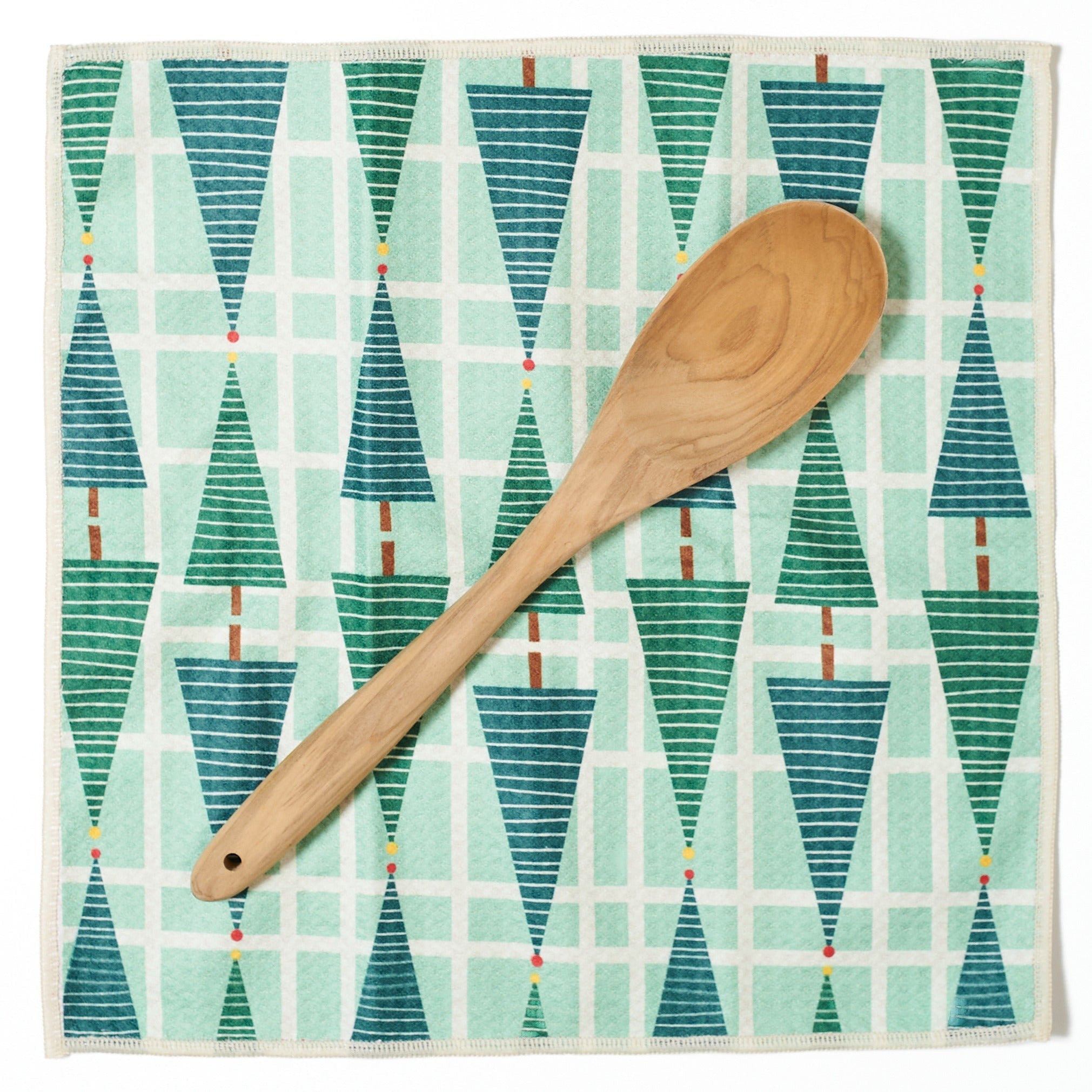 Mighty Mini Towel (Set of 3) Reversible - Rebecca Jane Woolbright Stripe Tree - Once Again Home Co.