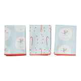 Mighty Mini Towel (Set of 3) Reversible - Sara Fitz Happy Snowman - Once Again Home Co.