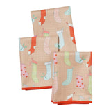 Mighty Mini Towel (Set of 3) Reversible - Sara Fitz Stockings - Once Again Home Co.