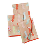 Mighty Mini Towel (Set of 3) Reversible - Sara Fitz Stockings - Once Again Home Co.