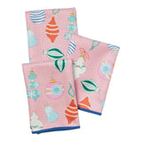 Mighty Mini Towel (Set of 3) Reversible - Sara Fitz Vintage Ornament - Once Again Home Co.