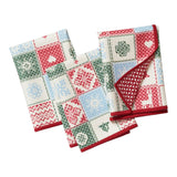 Mighty Mini Towel (Set of 3) Reversible - Signature Arctic Cross Stitch - Once Again Home Co.