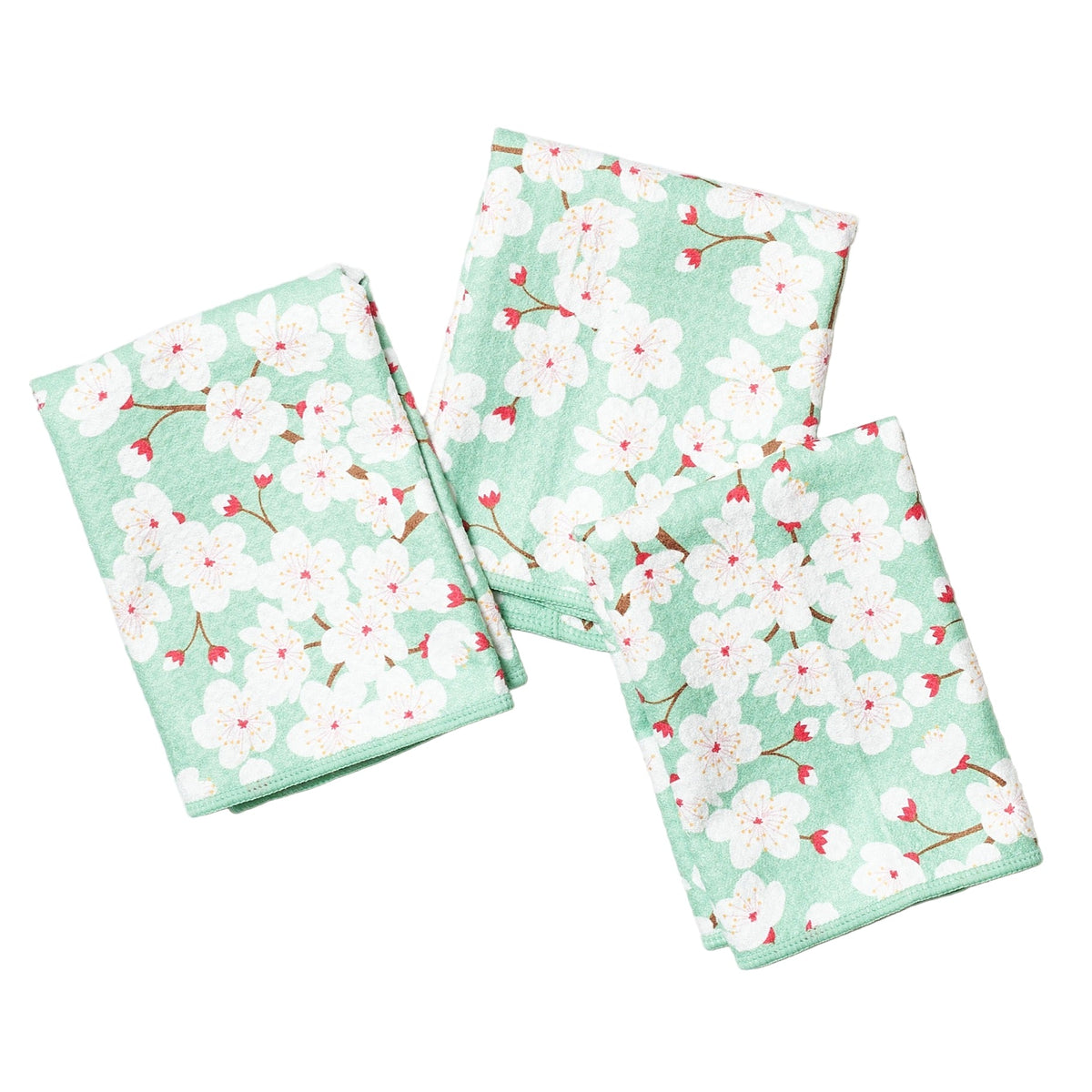 Mighty Mini Towel (Set of 3) Reversible - Signature Collection Cherry Blossom - Once Again Home Co.