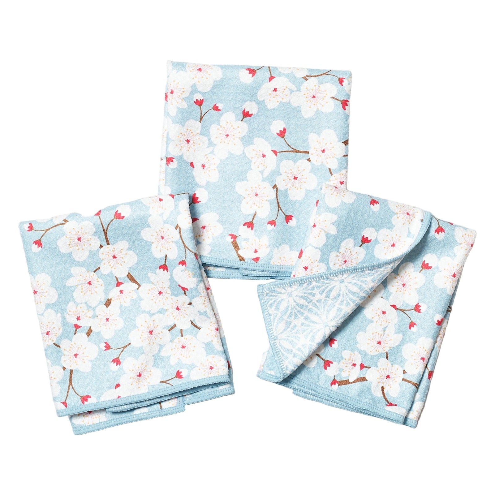 Mighty Mini Towel (Set of 3) Reversible - Signature Collection Cherry Blossom - Once Again Home Co.