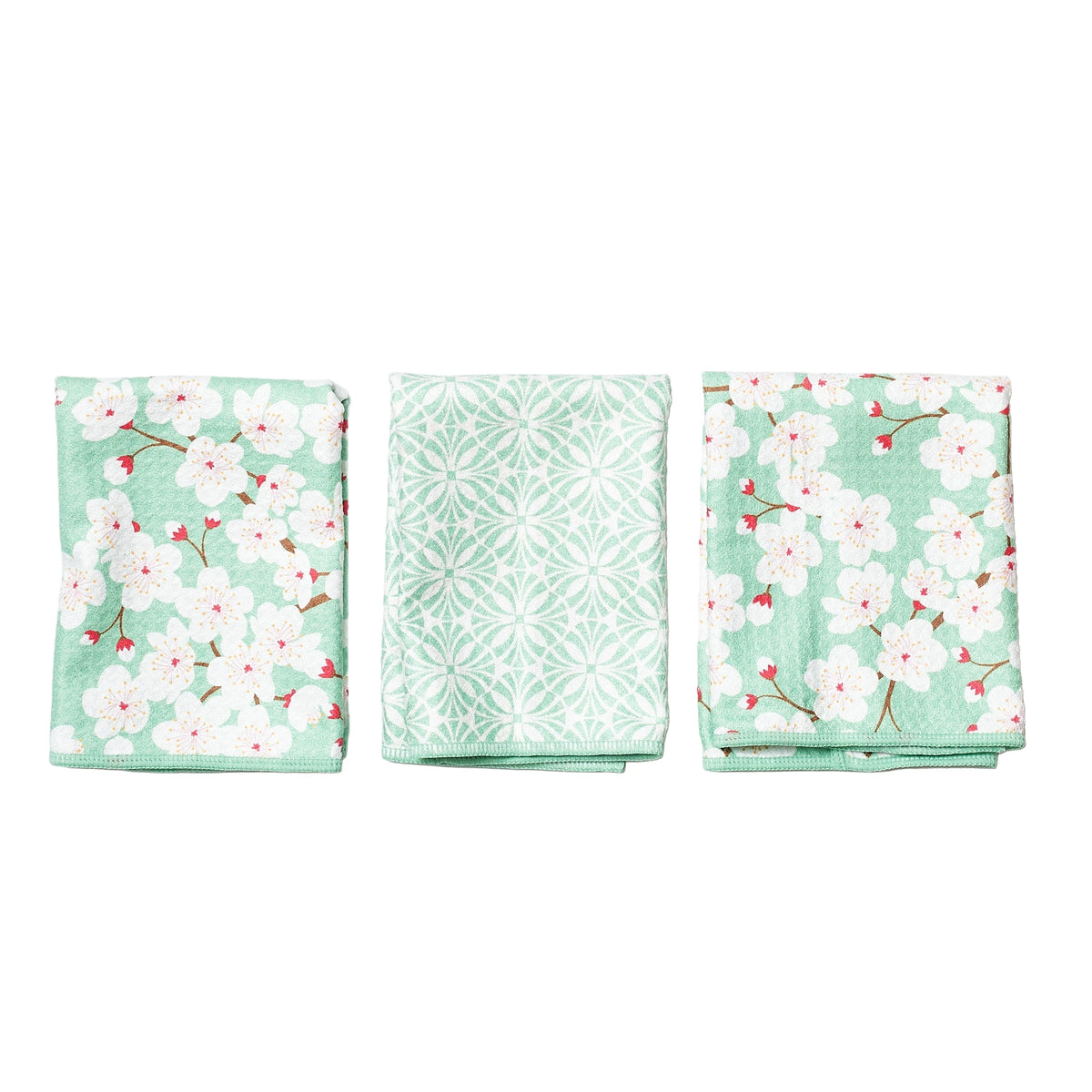 Mighty Mini Towel (Set of 3) Reversible - Signature Collection Cherry Blossom - Once Again Home Co.