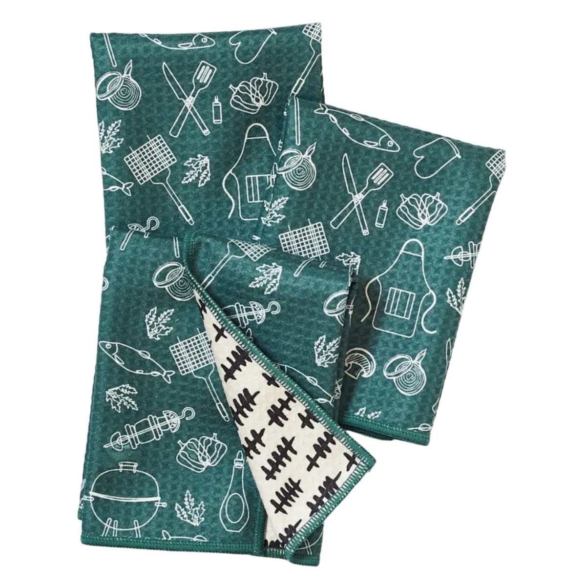 Mighty Mini Towel (Set of 3) Reversible - Signature Collection Dad’s Grill - Once Again Home Co.