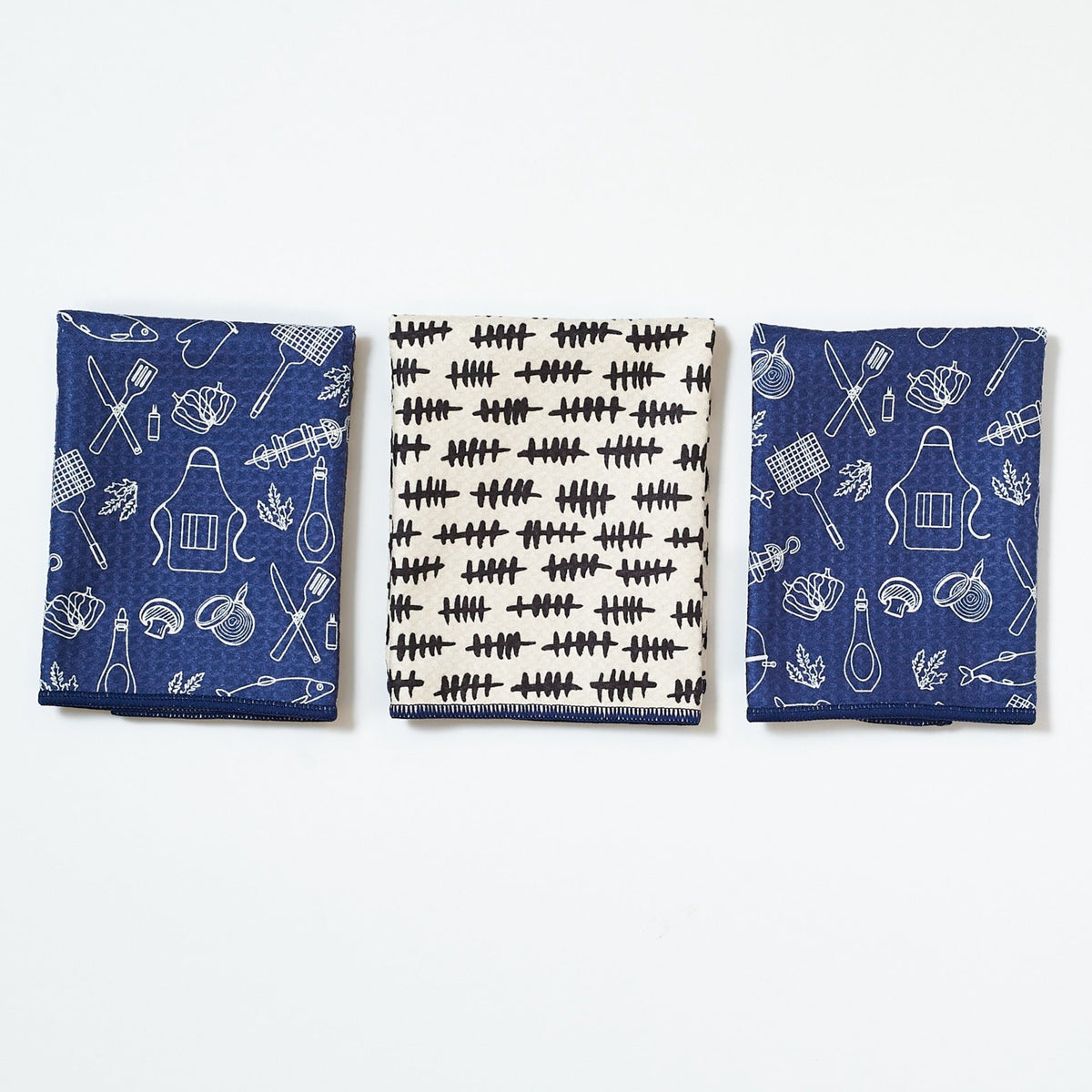 Mighty Mini Towel (Set of 3) Reversible - Signature Collection Dad’s Grill - Once Again Home Co.