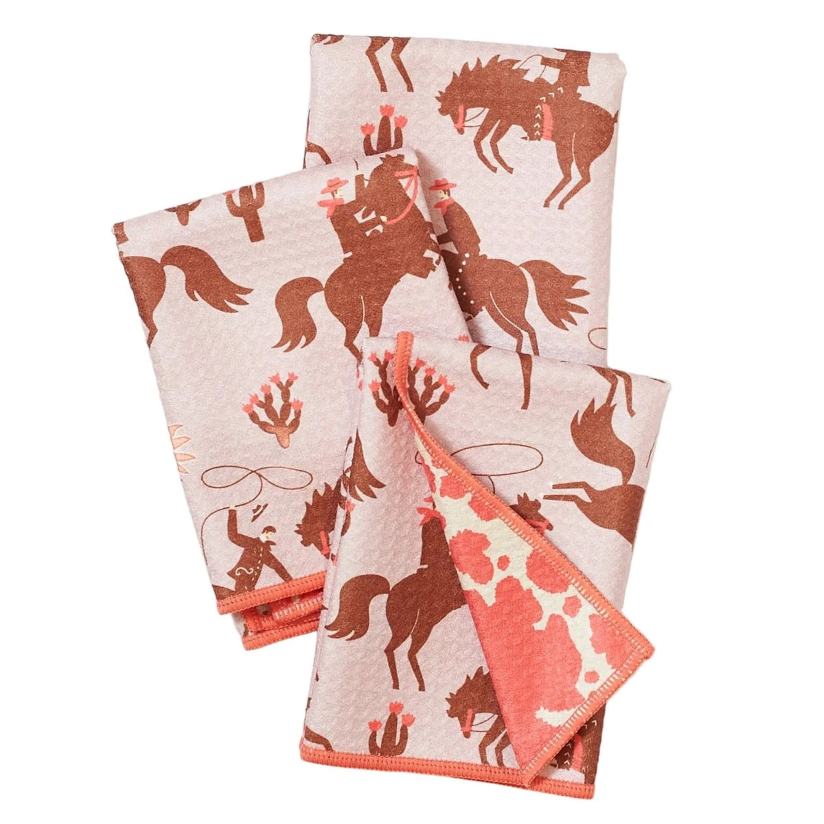 Mighty Mini Towel (Set of 3) Reversible - Signature Collection Rodeo - Once Again Home Co.