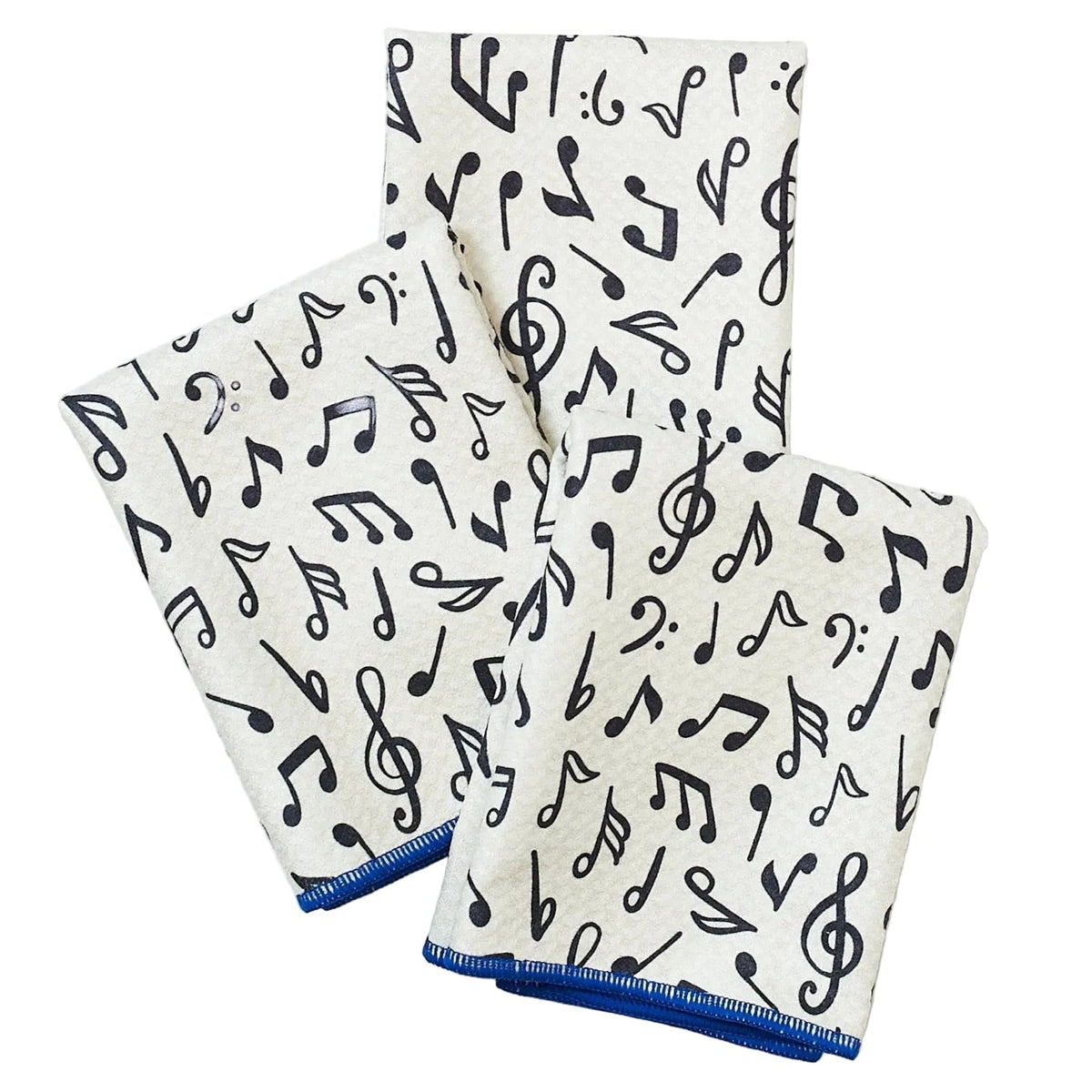 Mighty Mini Towel (Set of 3) Reversible - Signature Collection Tunes - Once Again Home Co.