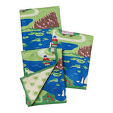 Mighty Mini Towel (Set of 3) Reversible - Signature Washington - Once Again Home Co.