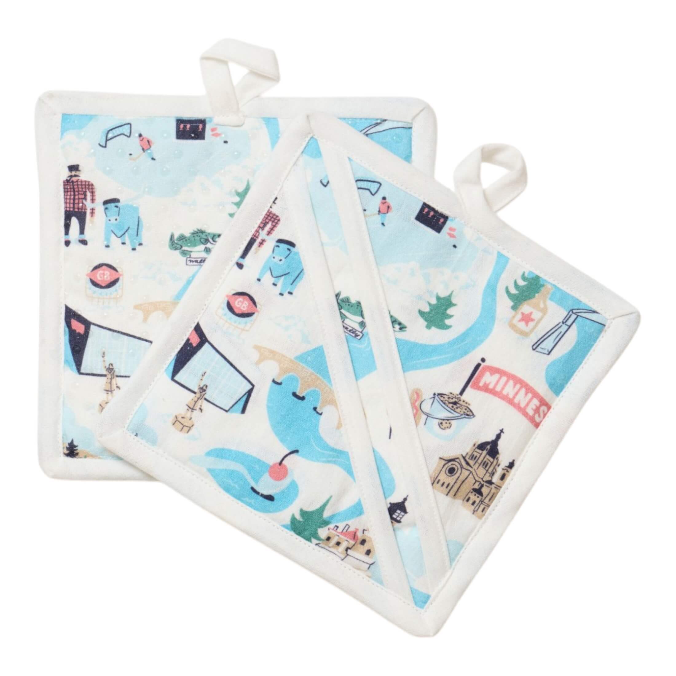 Minnesota re:heat Potholder- Set of 2 - Once Again Home Co.