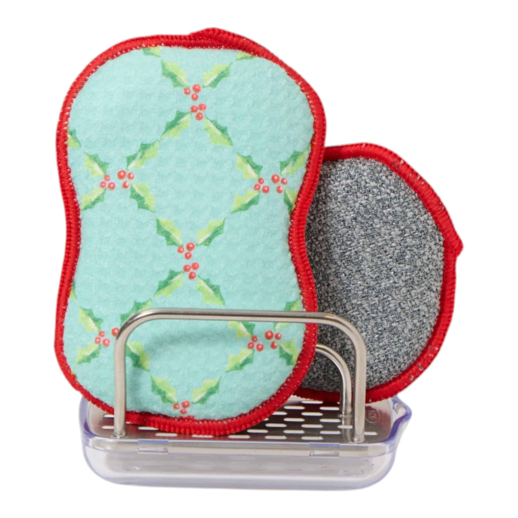 RE:usable Sponges (Set of 3) - Heather Collins Santa Baby - Once Again Home Co.