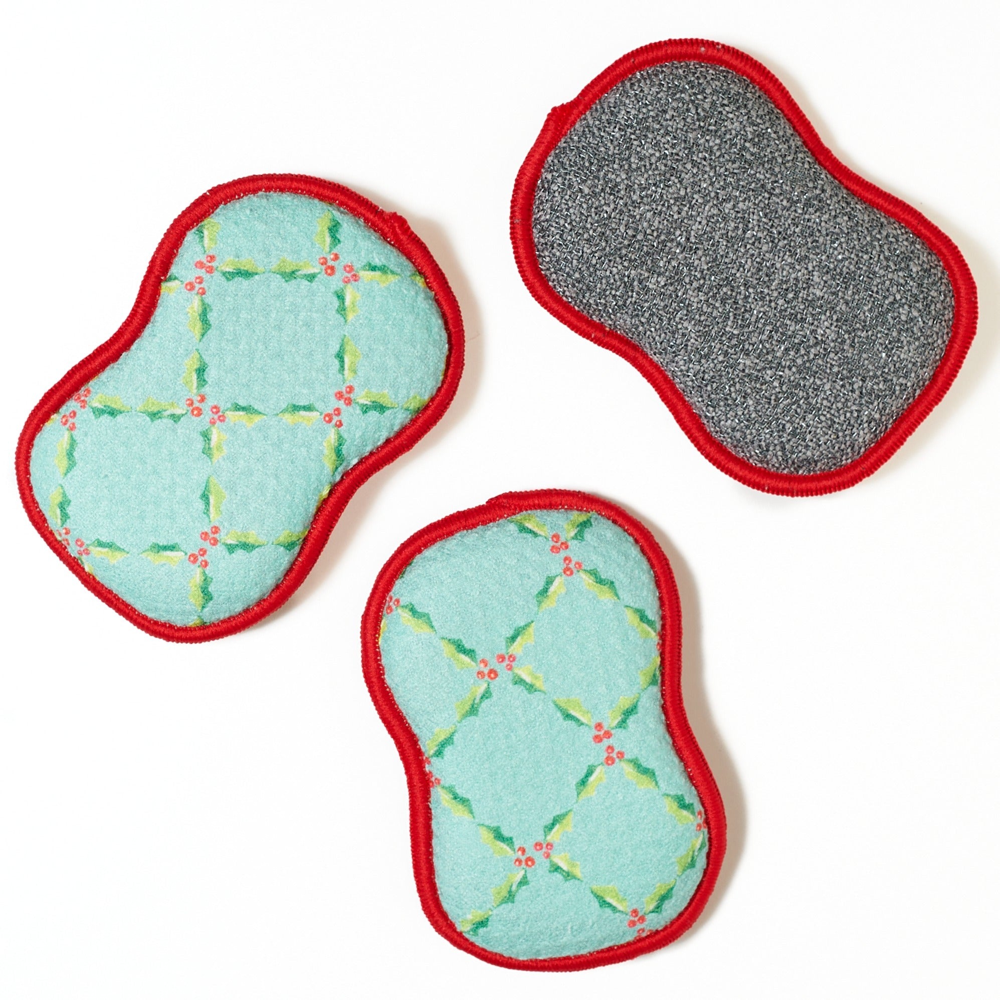 RE:usable Sponges (Set of 3) - Heather Collins Santa Baby - Once Again Home Co.