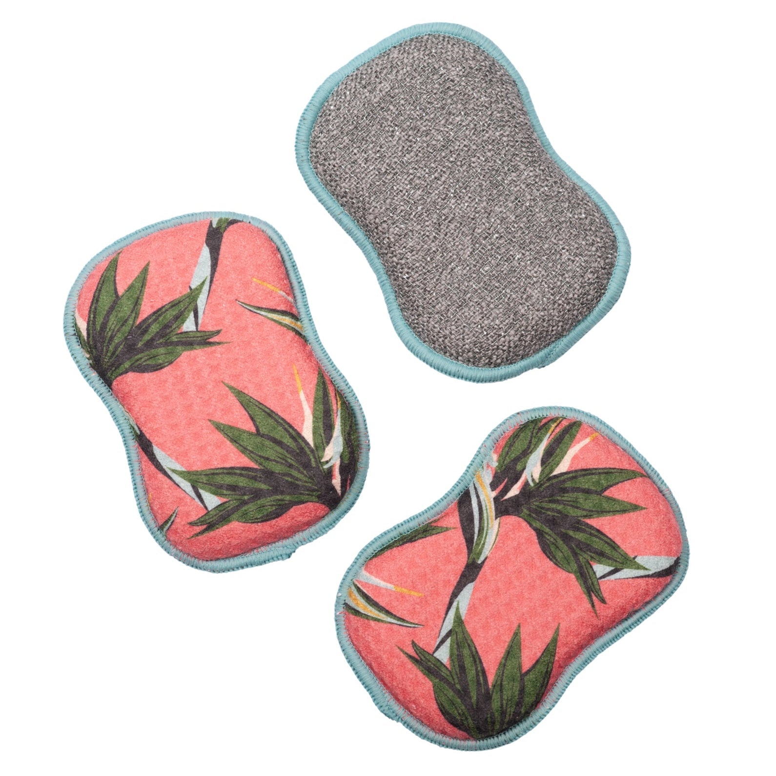 RE:usable Sponges (Set of 3) - Janine Lecour Bird of Paradise - Once Again Home Co.