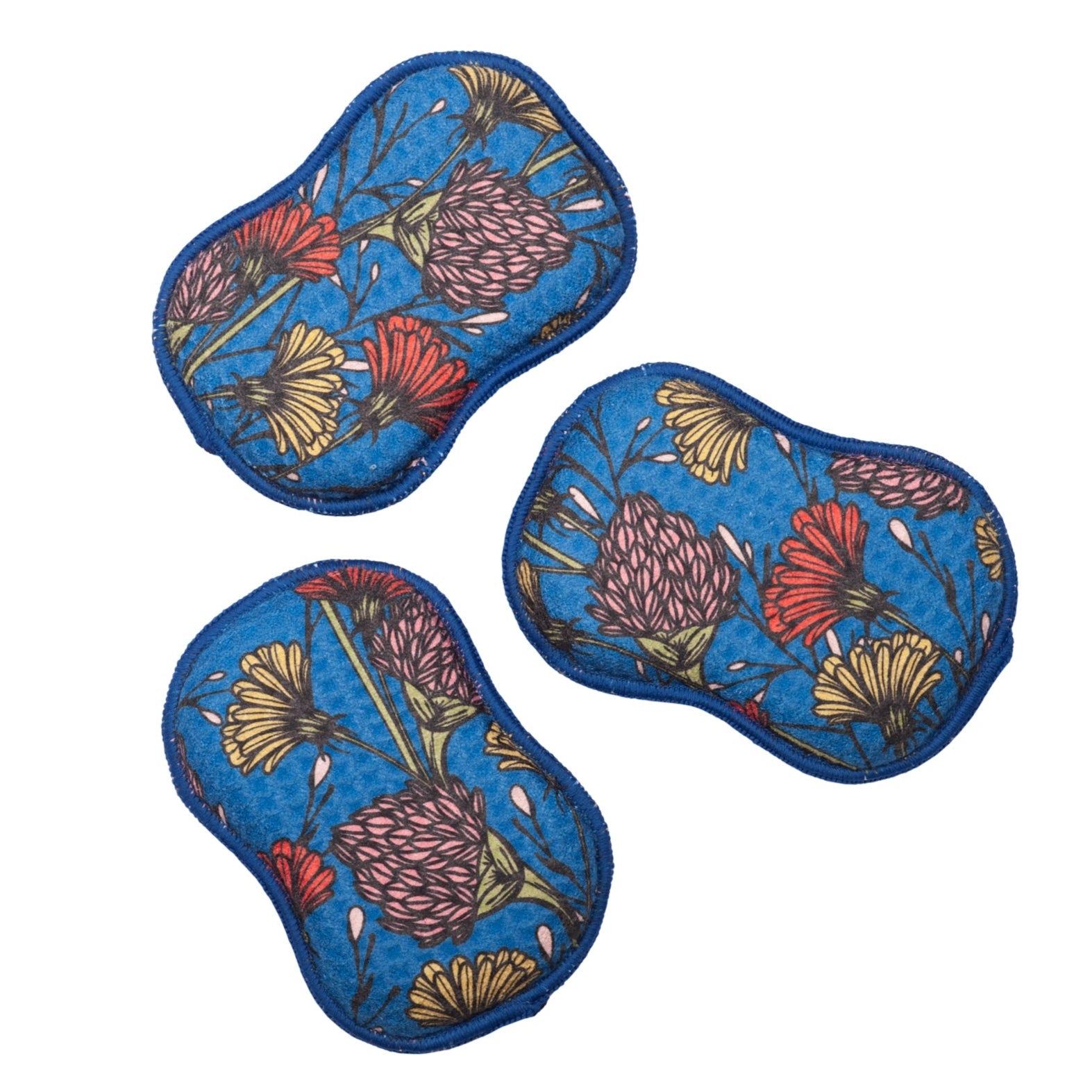RE:usable Sponges (Set of 3) - Janine Lecour Wildflower - Once Again Home Co.