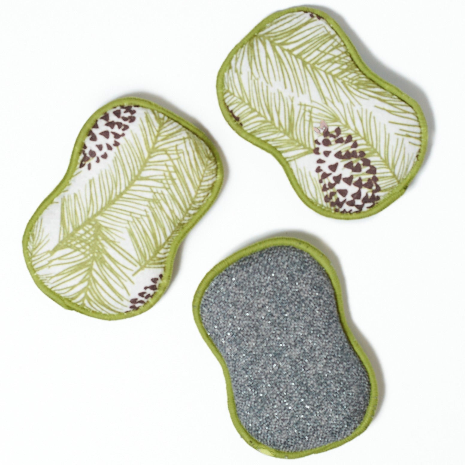 RE:usable Sponges (Set of 3) - Kate Nelligan Greens - Once Again Home Co.