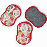RE:usable Sponges (Set of 3) - Marie Le Moal Joyful Foliage - Once Again Home Co.