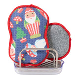 RE:usable Sponges (Set of 3) - Mary Engelbreit Santa Gnome - Once Again Home Co.