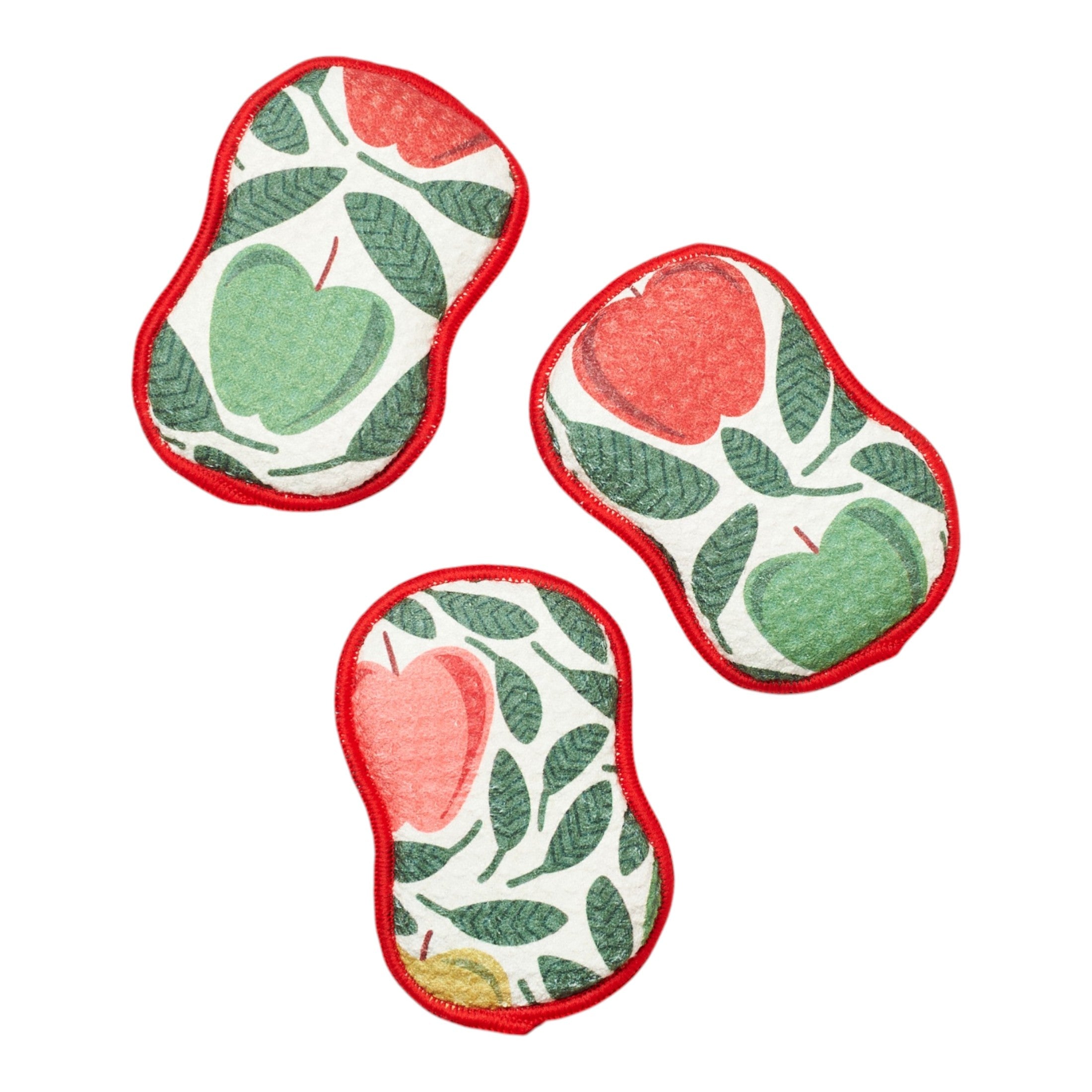 RE:usable Sponges (Set of 3) - Rebecca Jane Woolbright Happy Apple - Once Again Home Co.