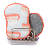 RE:usable Sponges (Set of 3) - Sara Fitz Santa Mug - Once Again Home Co.