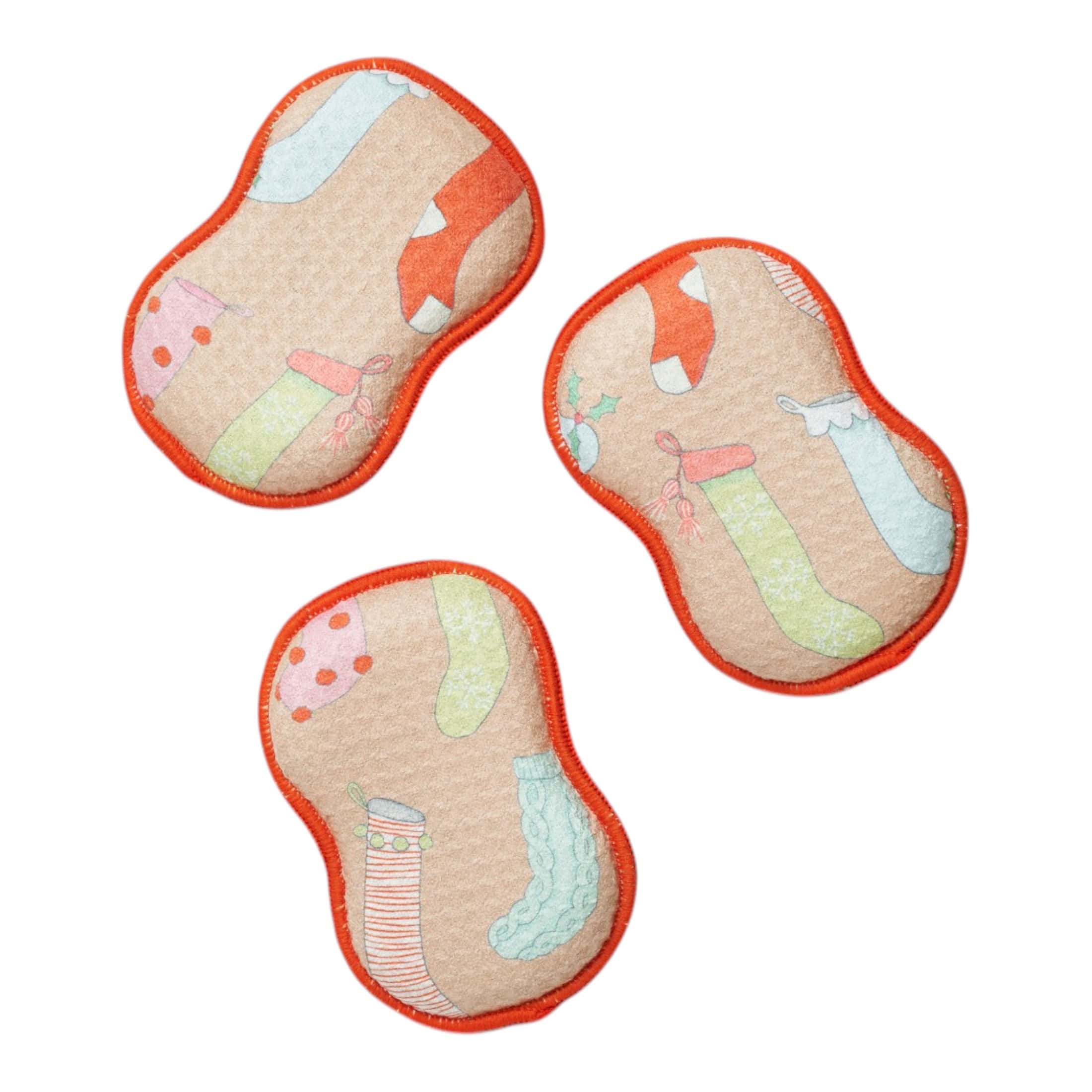 RE:usable Sponges (Set of 3) - Sara Fitz Stockings - Once Again Home Co.